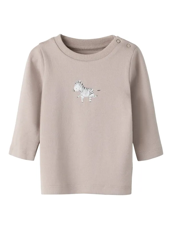 Name It Hanimals - LS XSL Top -  Mushroom - 56 cm
