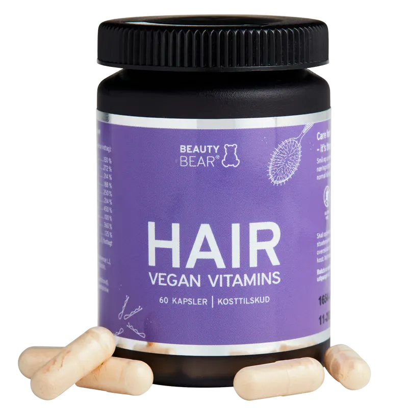 Beauty Bear HAIR Vitamins (60 kap)