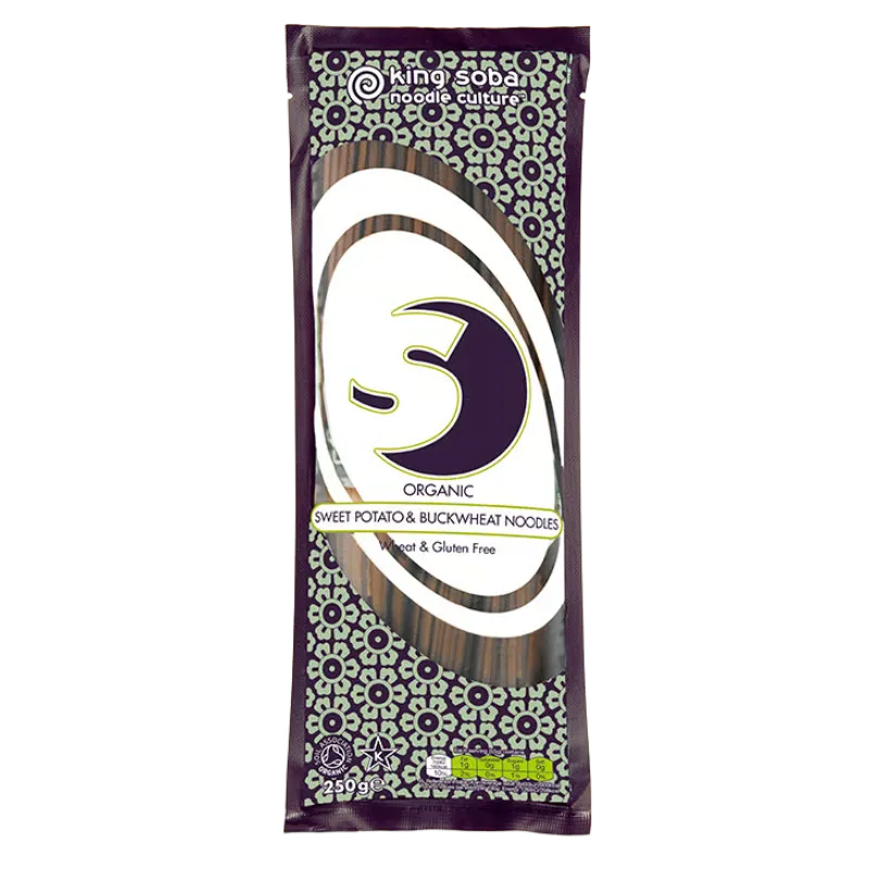 Clearsspring Boghvede og Sød Kartoffel Nudler Ø (250 gr)