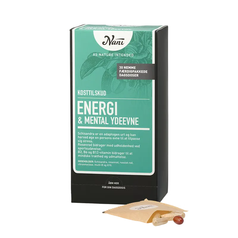 Nani Energi/mental ydeevne helsepakke (30 breve)