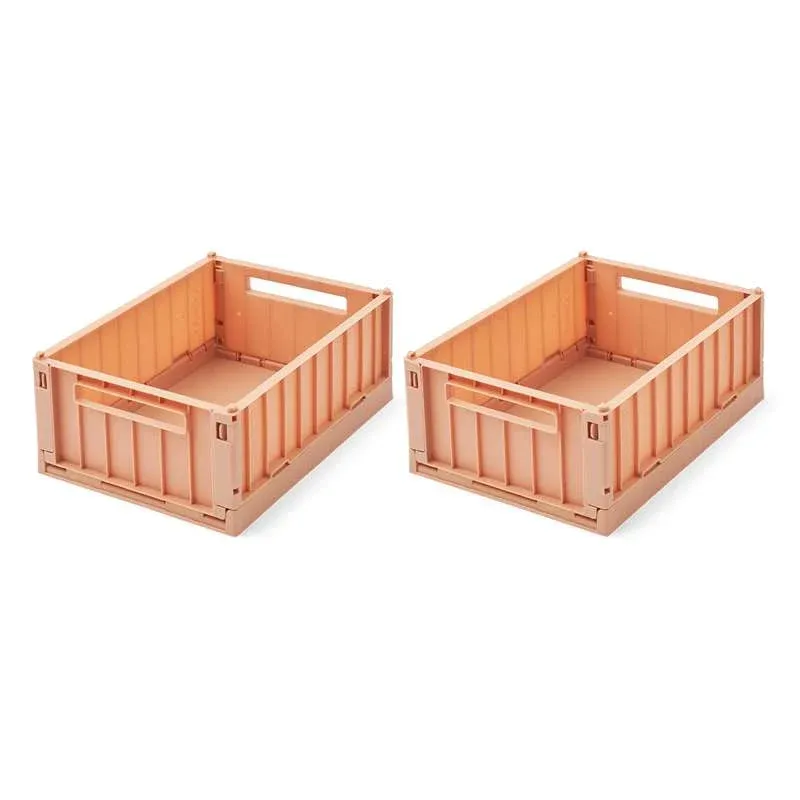 Liewood Weston Opbevaringsboks - Small - 2-pak - Tuscany Rose