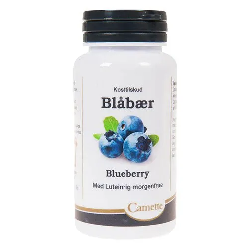 Blåbær - 120 tabletter