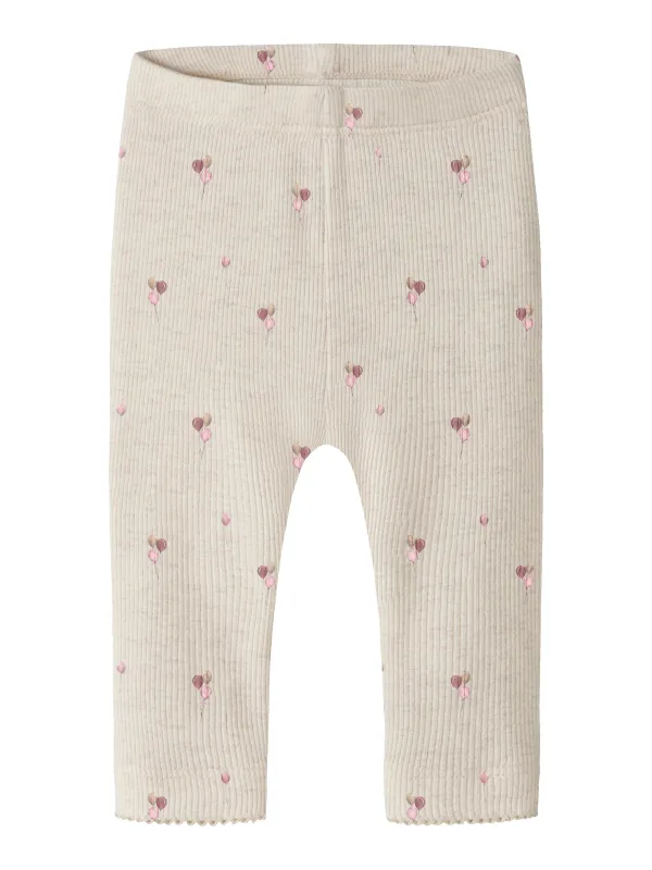 Name It - Nabila Legging - Peyote Melange - 50 cm