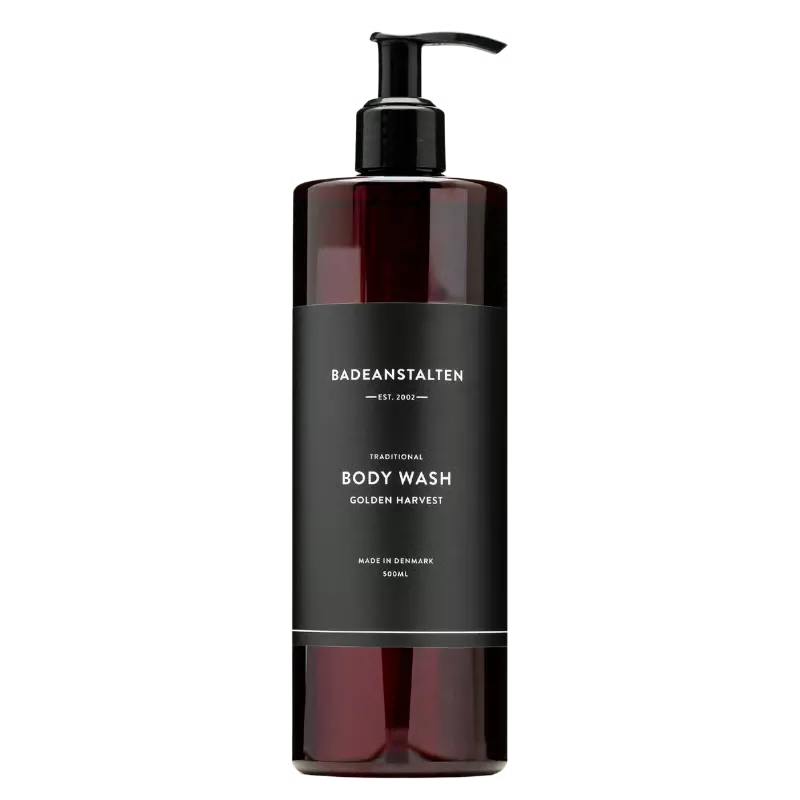 Badeanstalten Body Wash Gylden Høst m. Pumpe 500 ml.