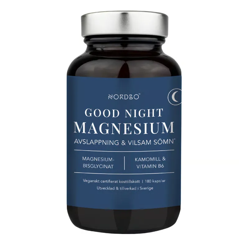Nordbo Good Night Magnesium (180 kaps)