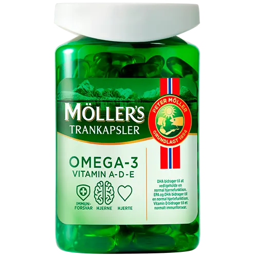 Møllers Tran Kapsler Omega-3 (150 kaps)