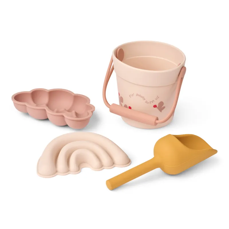 Liewood Kit Mini Butterfly Beach Set - Butterfly/Apple blossom