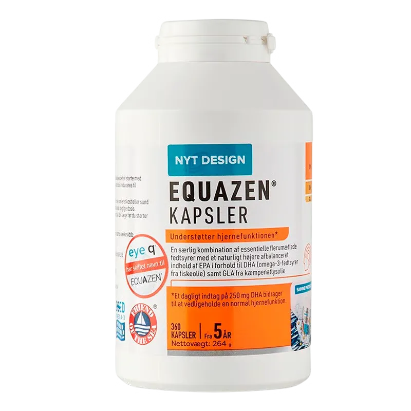 Equazen Fiskeolie Kapsler (360 stk)