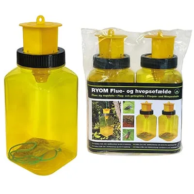 FLUE/HVEPSEFÆLDE M/LOKKEMID. 2x1L