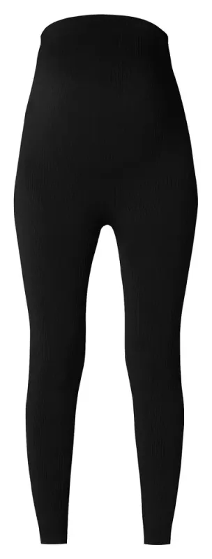 Noppies Reva Sømløs Riblegging - Black - M\L