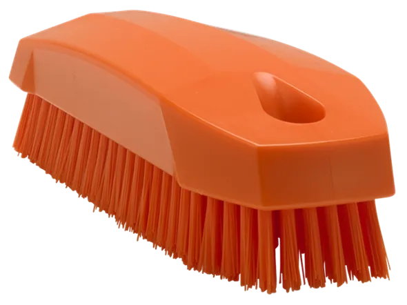 Vikan Håndbørste S / Neglebørste, 130 mm, Stiv, Orange