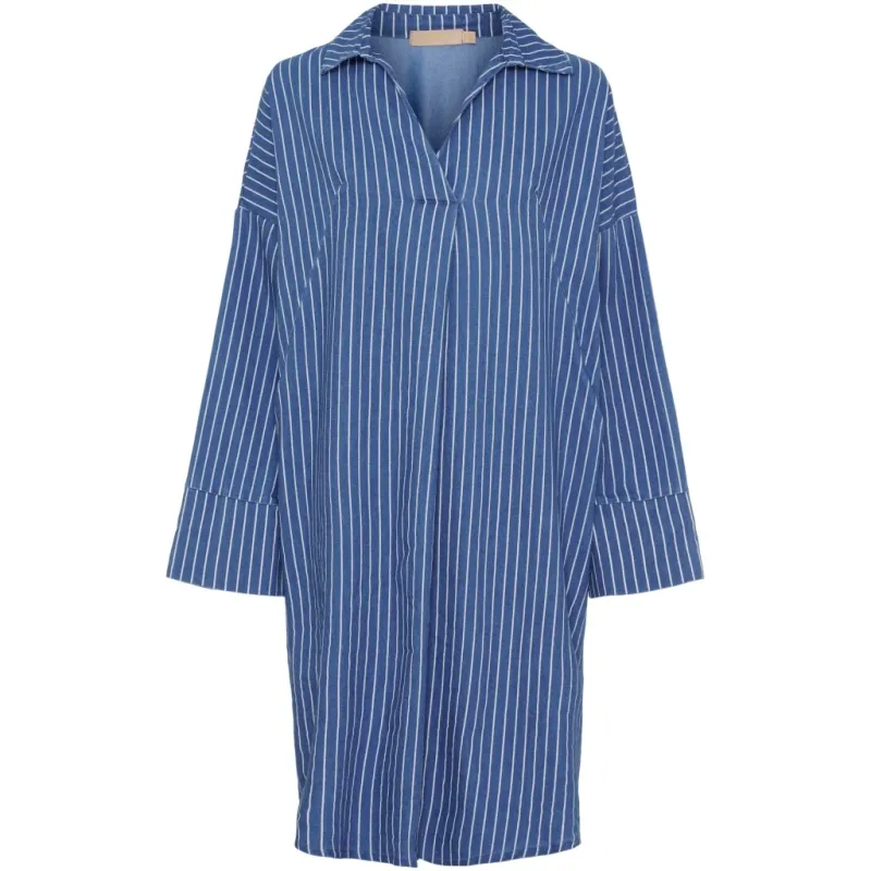 Marta du Chateau dame kjole MdcEglantine 259003 - Medium Blue