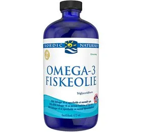 Nordic Naturals Omega-3 fiskeolie, citronsmag 473 ml