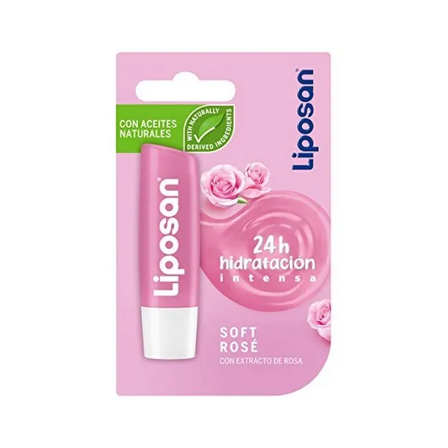 Labello (Liposan) - Læbepomade Soft Rose Lip Balm