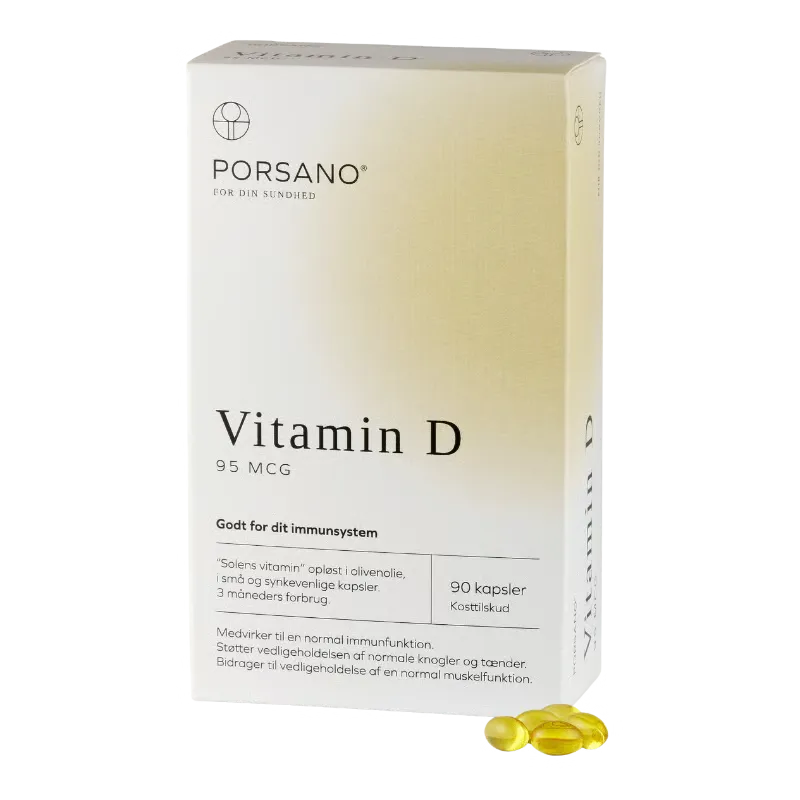 Porsano Vitamin D (90 kaps)