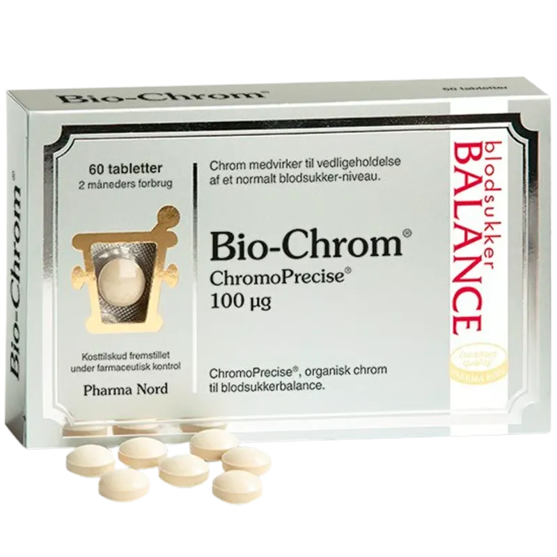 Pharma Nord Bio-Chrom ChromoPrecise 100 ug (60 tabletter)