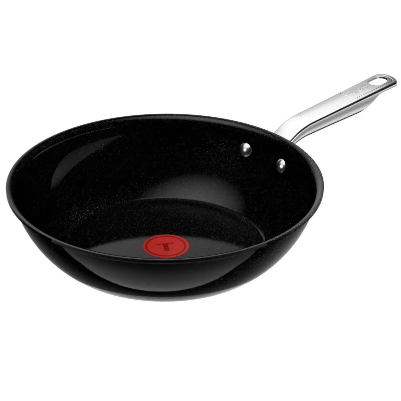 Tefal Experience Ceramic wokpande 28 cm, sort