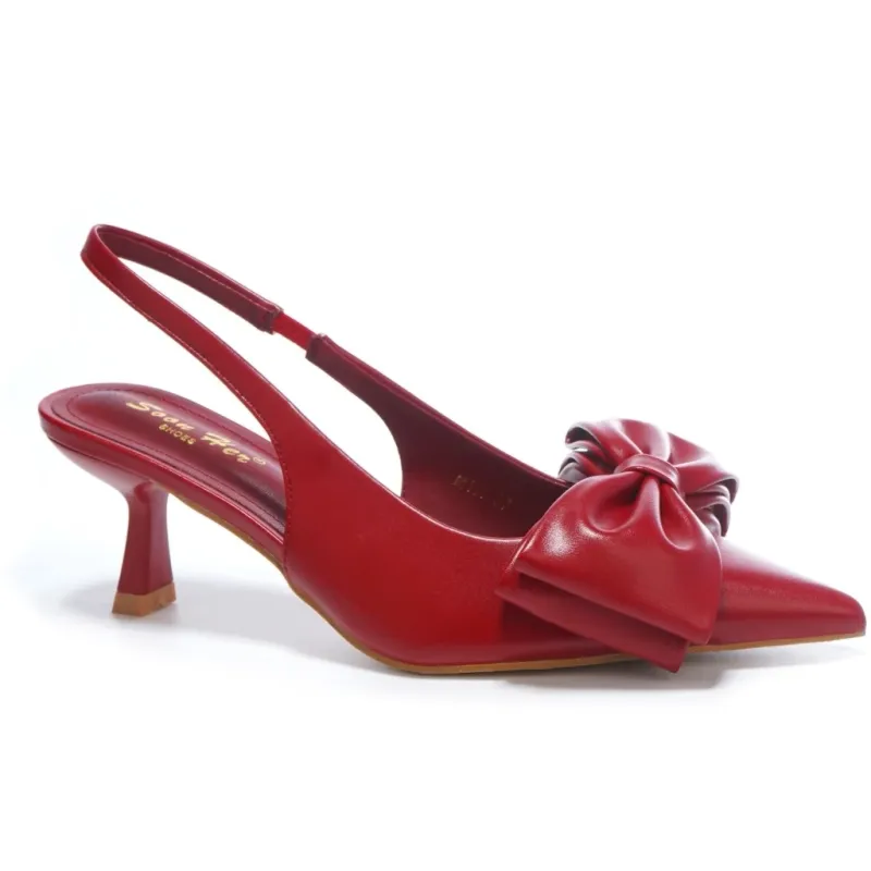Spark dame stiletter M107 - Wine