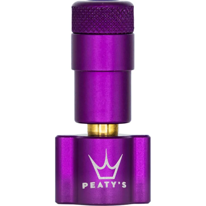 Peaty's Holeshot CO2 Tyre Inflator Head - Violet
