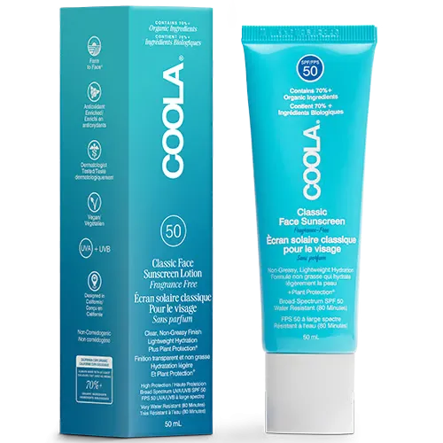 Coola Classic Face Lotion Fragrance Free SPF 50 (50 ml)