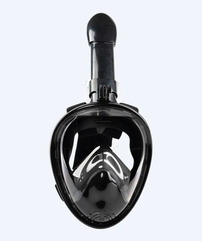 Watery fullface dykkermaske til børn - Oxygen - Sort - Fullface dykkermasker