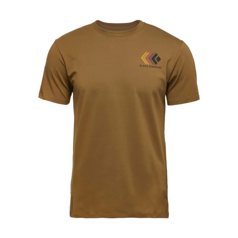T-shirt herre - Black Diamond Faded SS Tee (S tilbage)