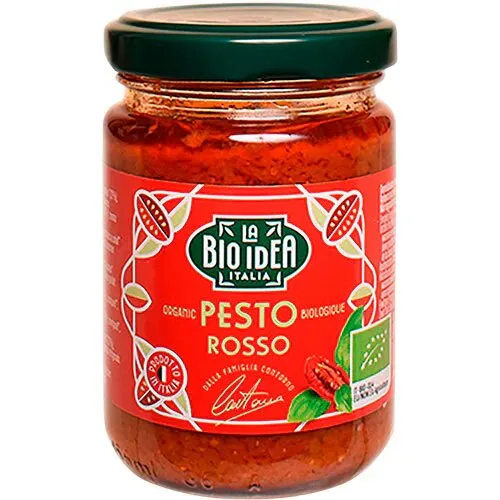 Pesto Rosso Øko. - 130 gram