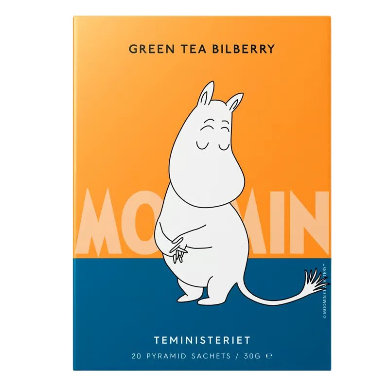Teministeriet Moomin Green Tea Bilberry (20 stk)