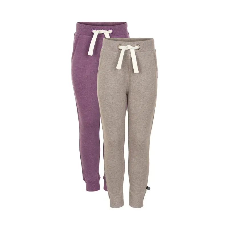 Basic 37 -Sweat Bukser, 2-pak - 647 - 140