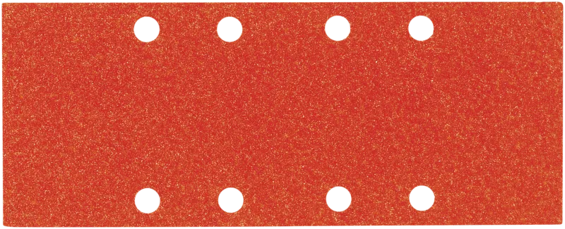 Slibepapir m/hul. 93×230 P80 pk/10