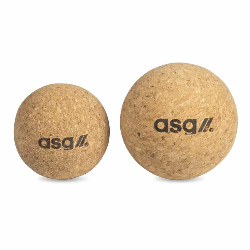 ASG Kork Massagebolde - 2 stk