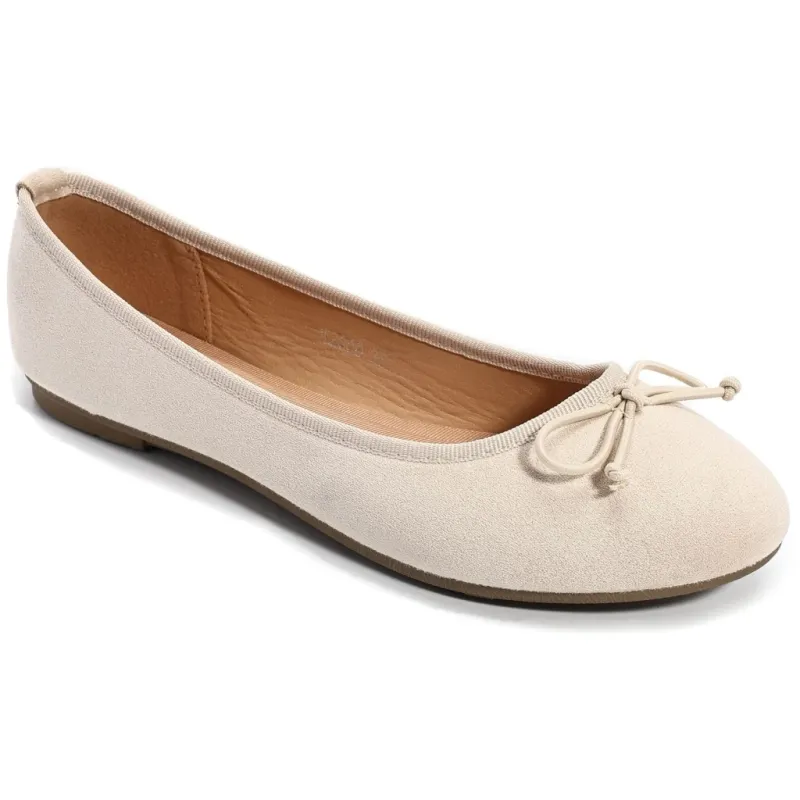 Tanja dame ballerina sko W2300 - Beige