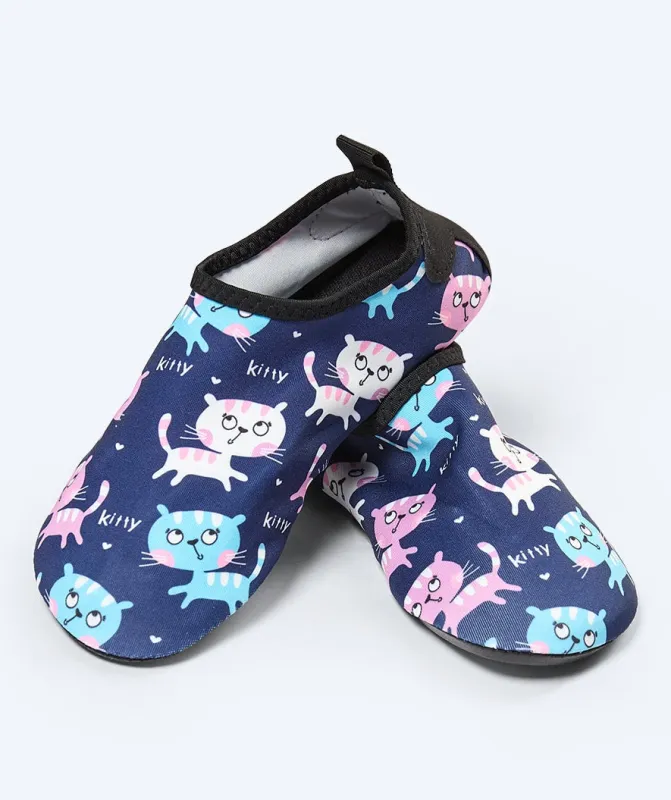 Watery badesokker til børn - Irving - Cats - Badestrømper til børn