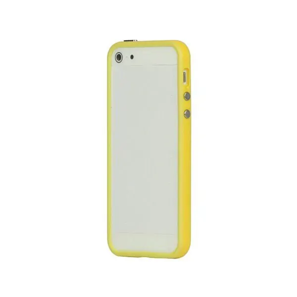 iPhone 5/5S/SE Bumper. Gul.