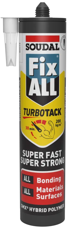FixAll TurboTack montagelim hvid 290ml