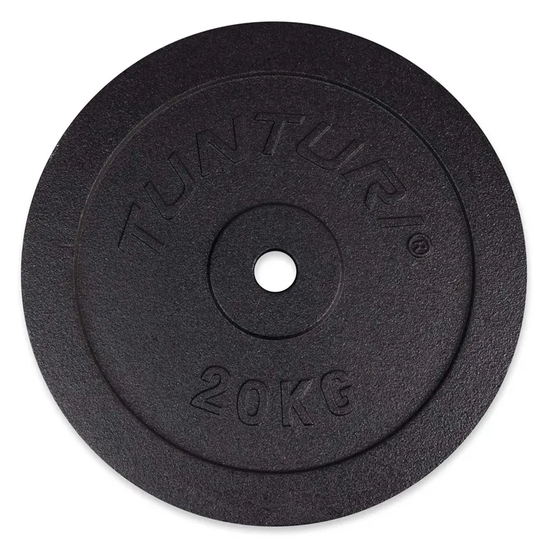 Tunturi Støbejern Ø30 Vægtskive - 20 kg