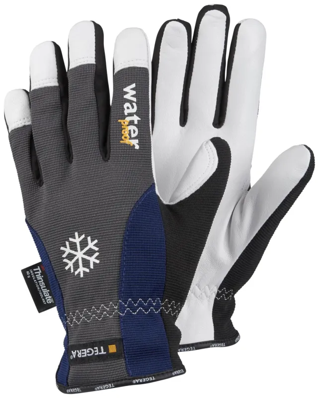 Læderhandske vinterforet TEGERA 295 Str. 7