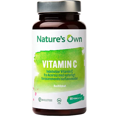 Natures Own Vitamin C fra Acerola (60 kaps)