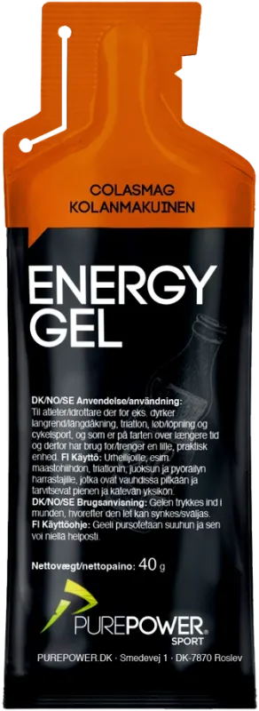 Purepower Energy Gel Cola - 40g