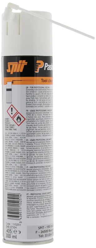Paslode rensespray t/gasdrevet værktøj, 300ml