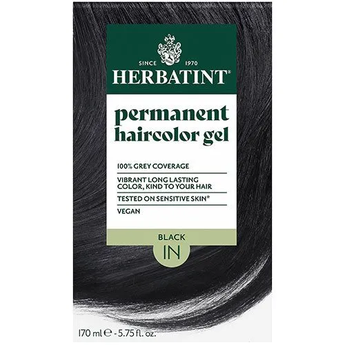 Herbatint 1N hårfarve Black - 170 ml.