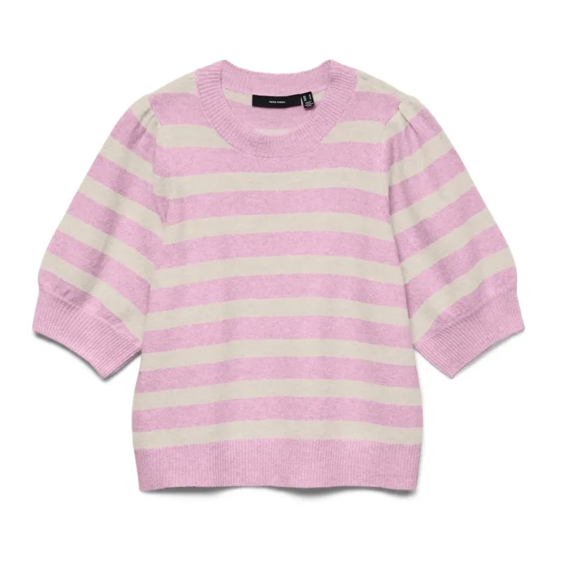 VERO MODA Dame Pullover VMDoffy - Bonbon BIRCH