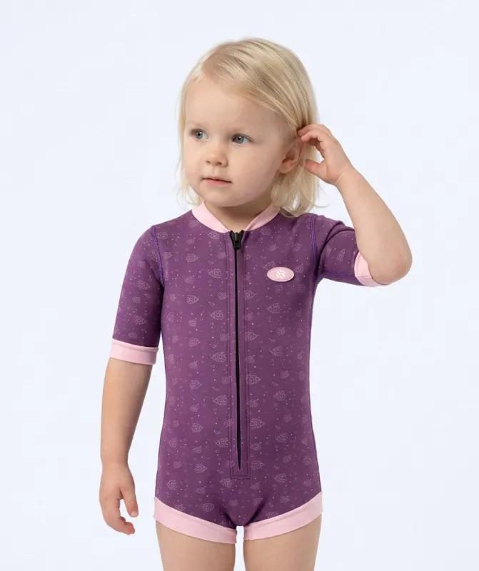Watery våddragt til børn - Baia Full-Body - Atlantic Purple