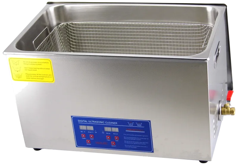 Ultralydsrenser 40kHz 240W, kar 30×24×15cm, 10ltr