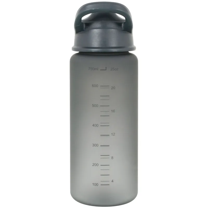 Lifeventure Flip-Top Water Bottle, grå
