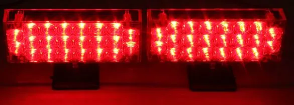 UDSALG - Strobe / blink lygter, 12v - Dinled - Markeringslys