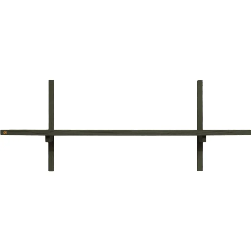 Andersen A-Light Shelf væghylde 90 x 30 cm, olivengrøn