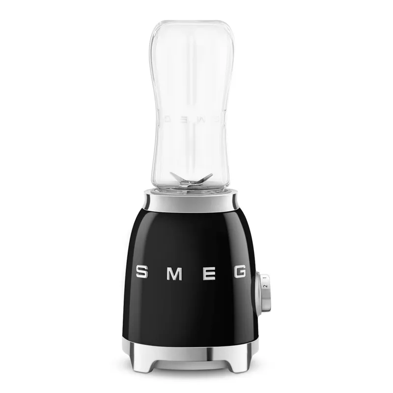 Smeg Personlig blender med 600 ml-flaske, sort