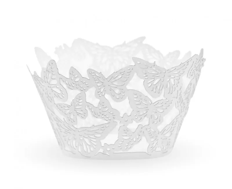 Sommerfugl Cupcake Holdere 6 Stk