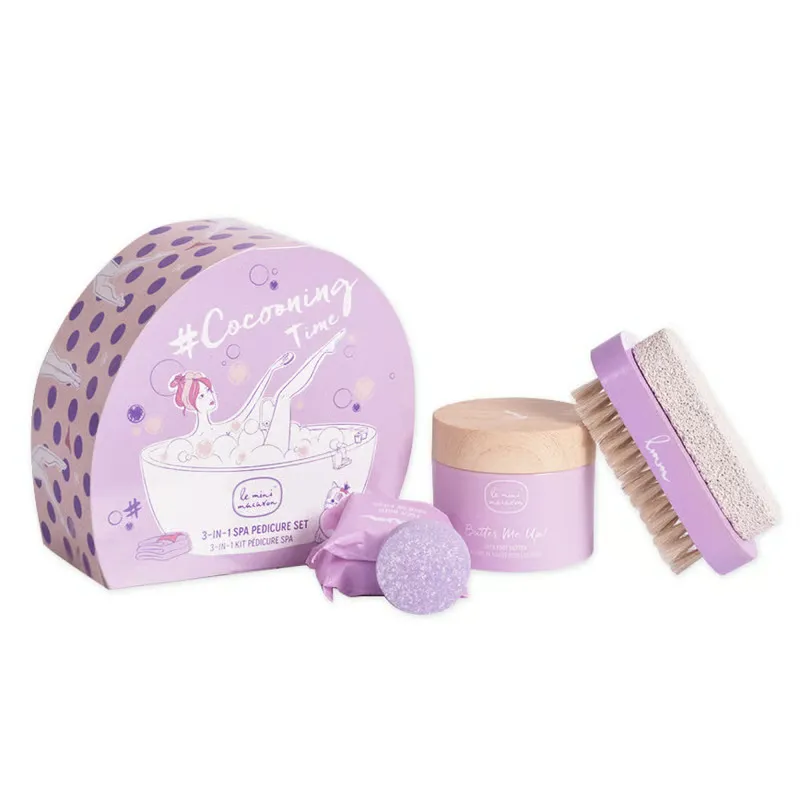 Le Mini Macaron Spa Pedicure Set Cocooning Time